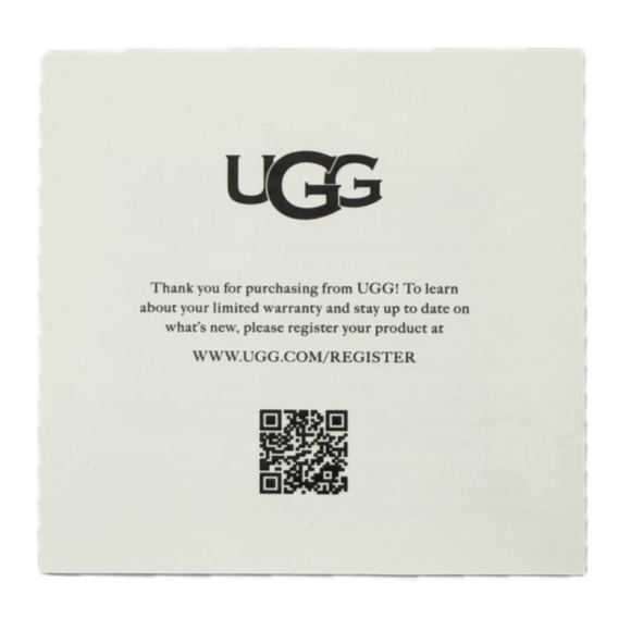 Ugg Empty Box W Classic Ultra Mini Size 7 Suede Beige and Paper Bag Accesories - Picture 5 of 9